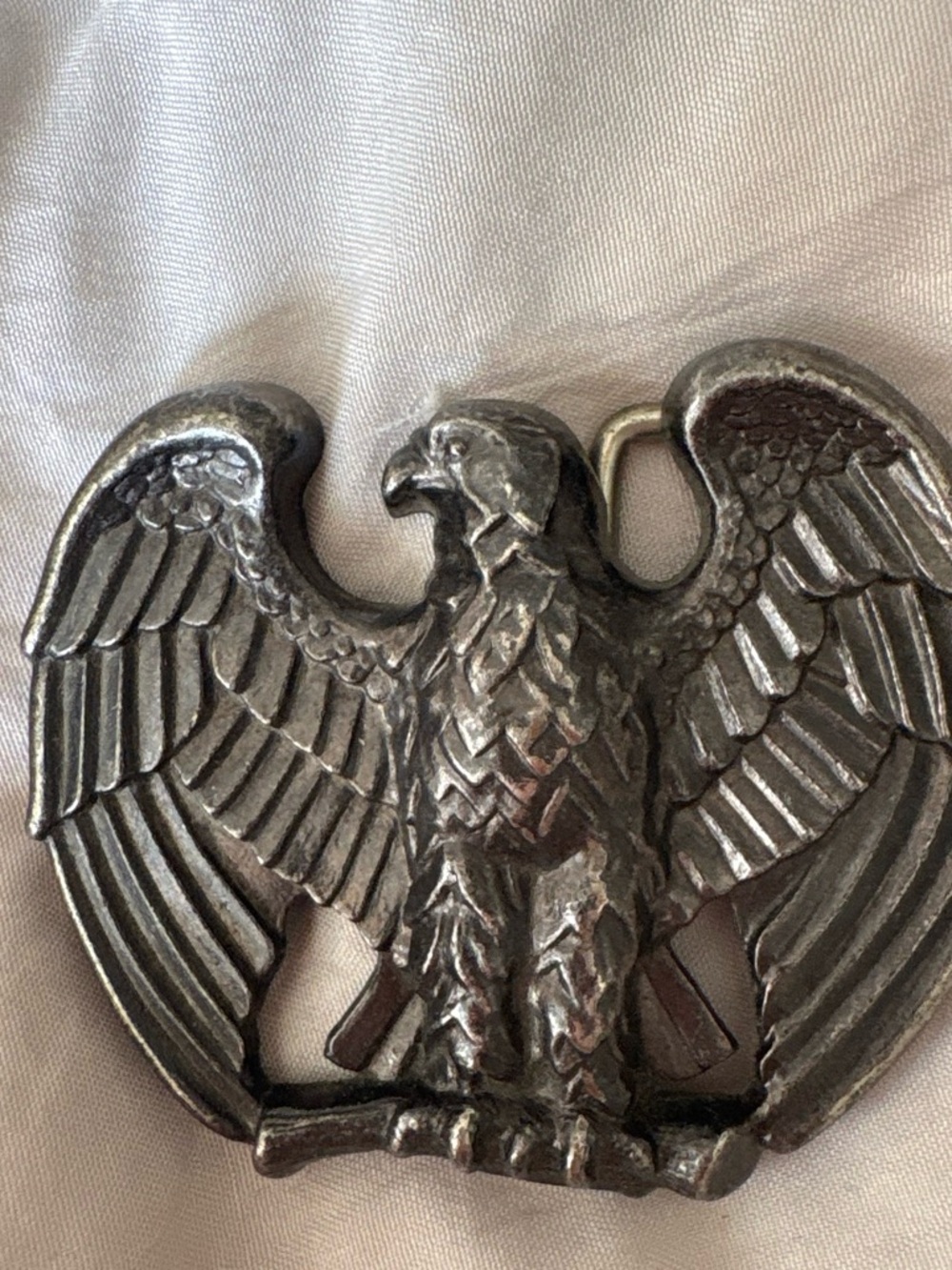 Golden Eagle Vintage 80s Belt Buckle by Avon